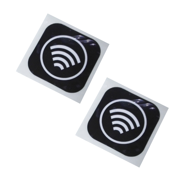 Etichetta RFID impermeabile usa e getta RFID da 13,56 mhz