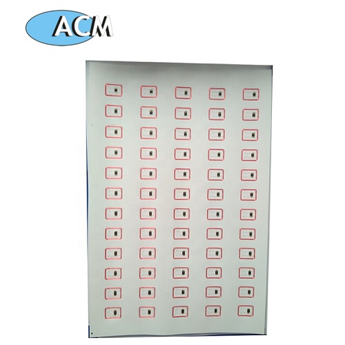 5 * 12 PVC hoja sin contacto Tarjeta RFID prelay inlam para la fabricación de tarjetas RFID