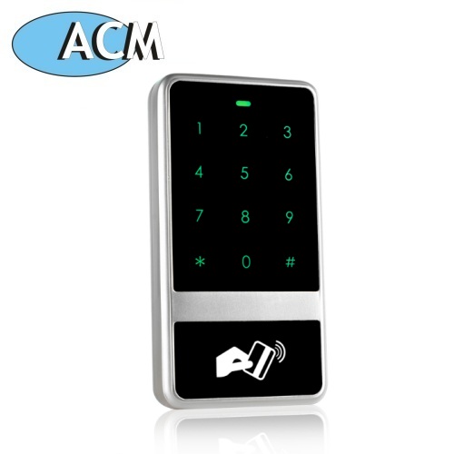 ACM-A60 لوحة مفاتيح تعمل باللمس مقاوم للماء وحدة التحكم في الوصول قارئ بطاقة RFID رقم / قفل باب كلمة المرور لنظام التحكم في الوصول