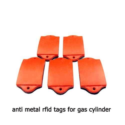 Etiqueta ABS RFID UHF anti-metal para cilindro de gás