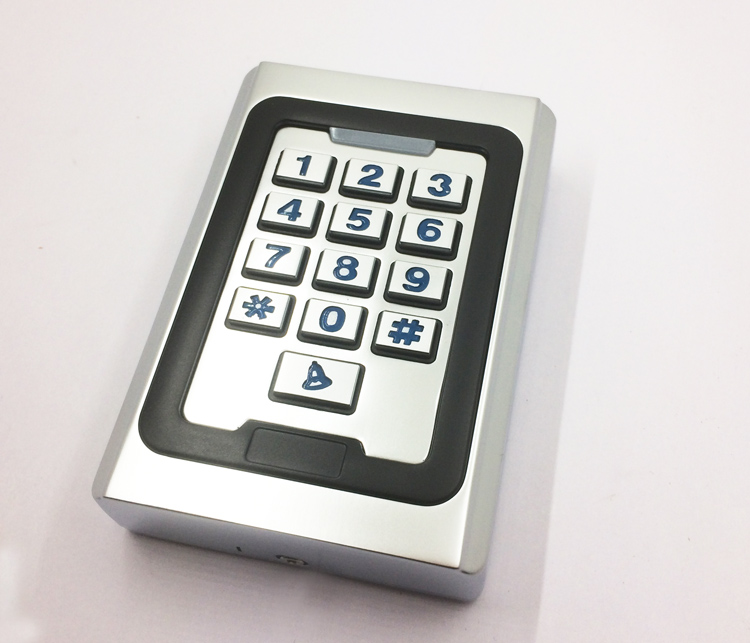 IP68 Waterproof Metal RFID Card+Password Door Access Control Keypad Wiegand 26 
