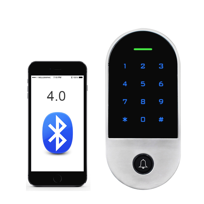 ACM-233 Rfid Keypad Bluetooth Door Access Control Romotely Controlled By Smartphone APP
