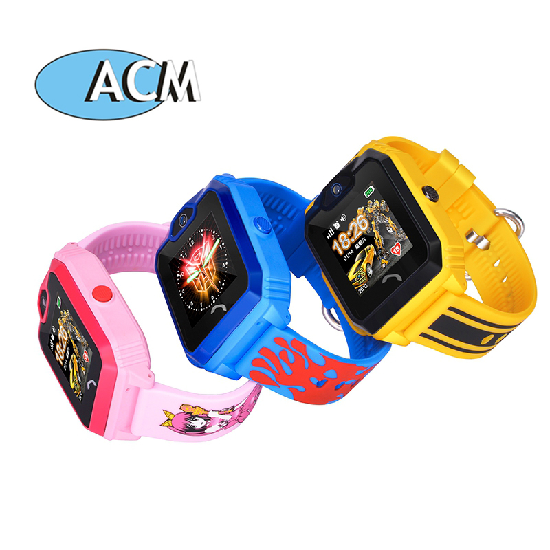 ACM-KID02 Crianças Anti-perdidas Relógios Inteligentes com Câmera GPS Localização