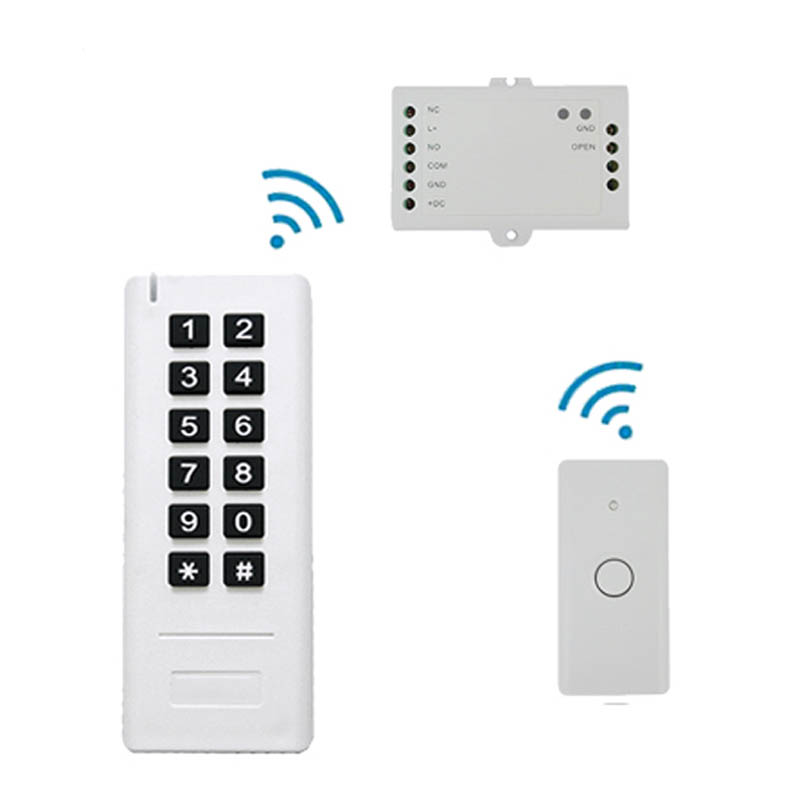 Tastiera di controllo accessi in plastica numerica wireless ACM404 2.4G