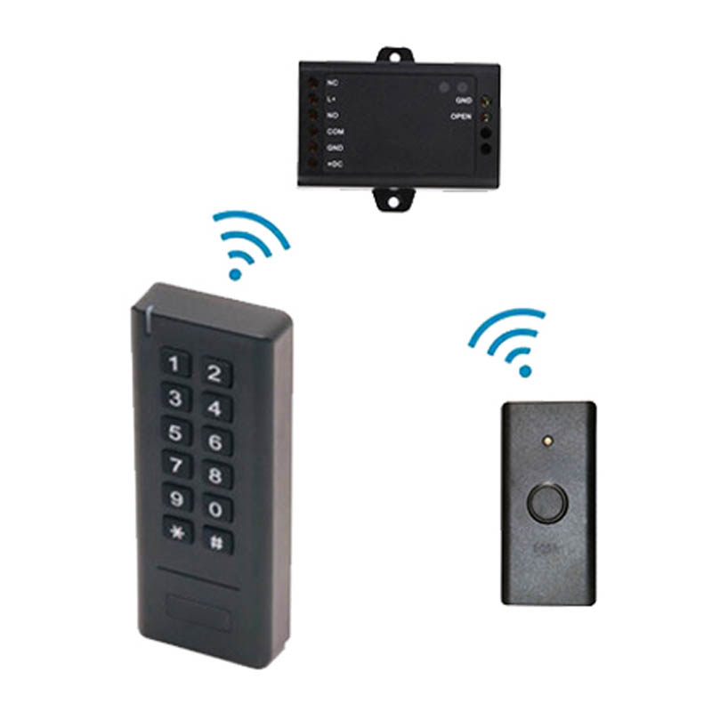 Cerradura de puerta de larga distancia teledirigida inalámbrica del sistema del control de acceso de ACM404 Bluetooth