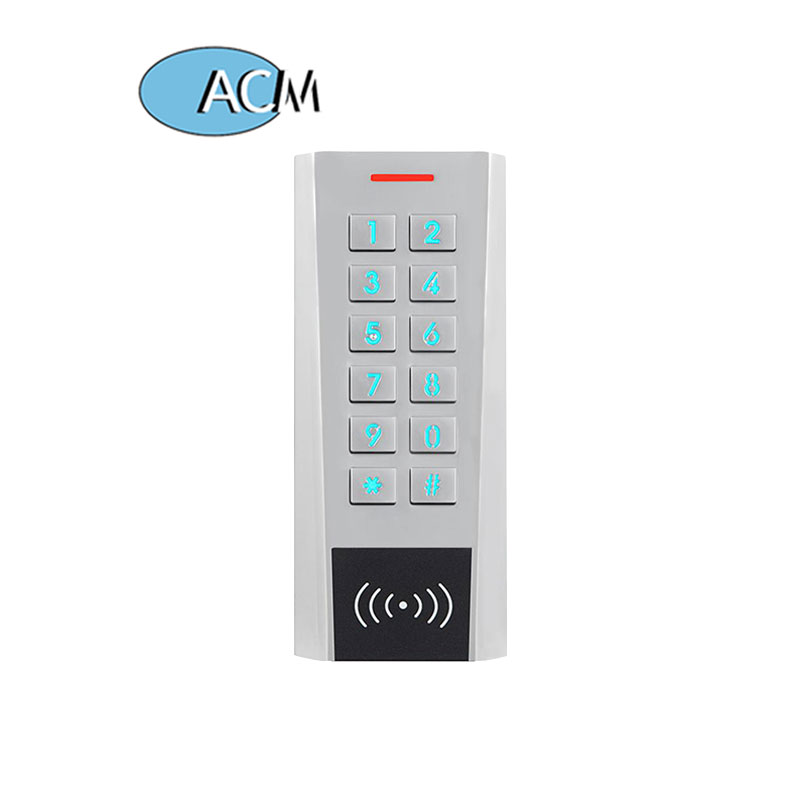 Controlador de acceso de teclado PIN de RFID de metal para exteriores Bluetooth