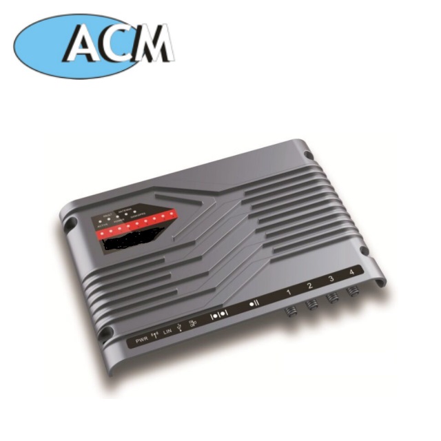 ACM918G Китай UHF RFID-считыватель с 4-канальными каналами RFID-считыватель с несколькими метками