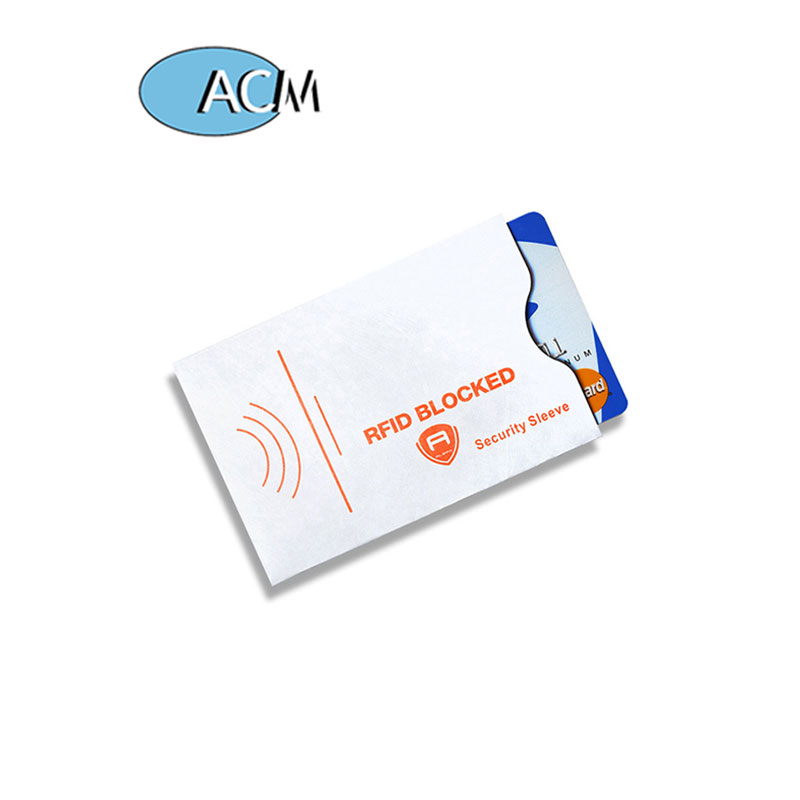 10x Cartão de Crédito com ID de Bloqueio RFID 2x Suporte para Protetor de Luva de Passaporte Seguro Anti Roubo