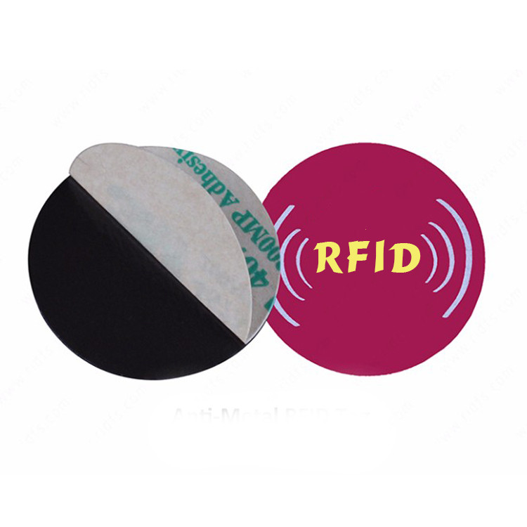 Langlebiger HF-RFID-Aufkleber zum Ausdrucken 13,56 MHz Flexibler programmierbarer RFID-Tag auf Metall Für Asset-RFID-Sicherheitsetiketten