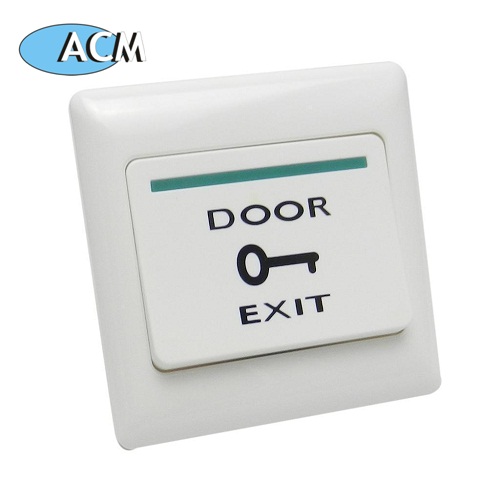 ACM-K1 Exit Button White Plastic Exit Push Release Button Switch For Door Access ACM-K1