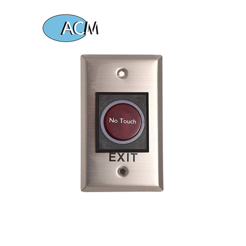 ACM-K2A / B سعر المصنع مفتاح خروج الباب اللاتلامسي بالأشعة تحت الحمراء لا يعمل باللمس زر خروج الباب