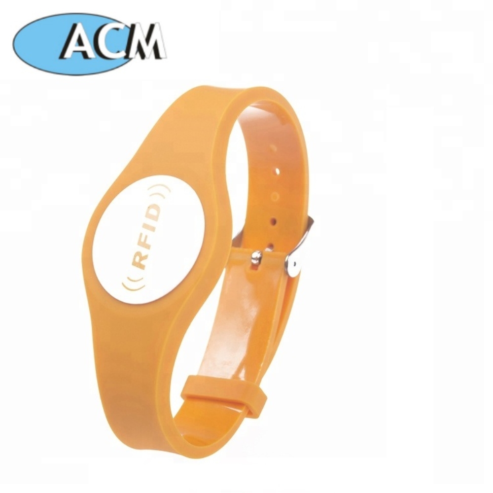 Factory price RFID PVC Wristband TK4100 125KHZ rfid bracelet