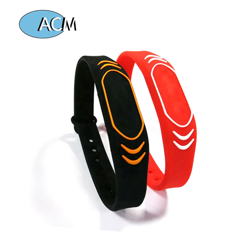 HF ISO14443A EM4100 TAG RFID TAG regolabile Smart Wristband Smart Braccialetto da polso Braccialetto da polso Braccialetto