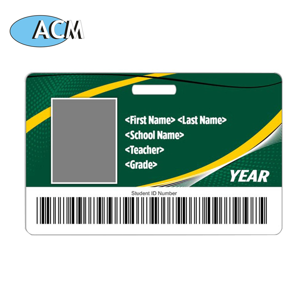 Hochwertige benutzerdefinierte schreibgeschützte TK4100 Blank Rfid School ID Card