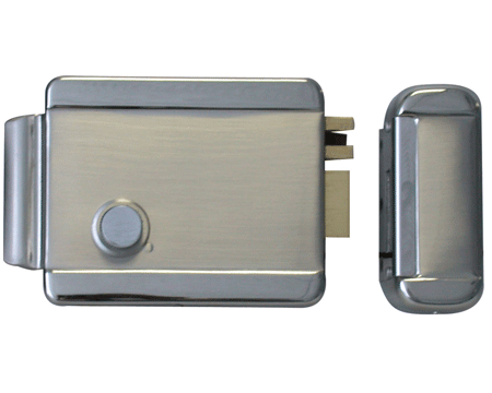 High Security Electric Rim Lock, Electric Door Lock 12V