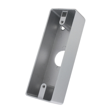 Caja trasera de aleación de zinc de 28 mm de espesor M40s para puerta Caja trasera de botón de interruptor de salida de metal
