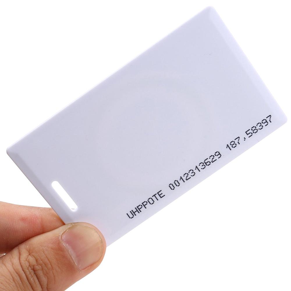 망고 TK4100 RFID 두꺼운 카드 25kHz Clamshell 스마트 카드