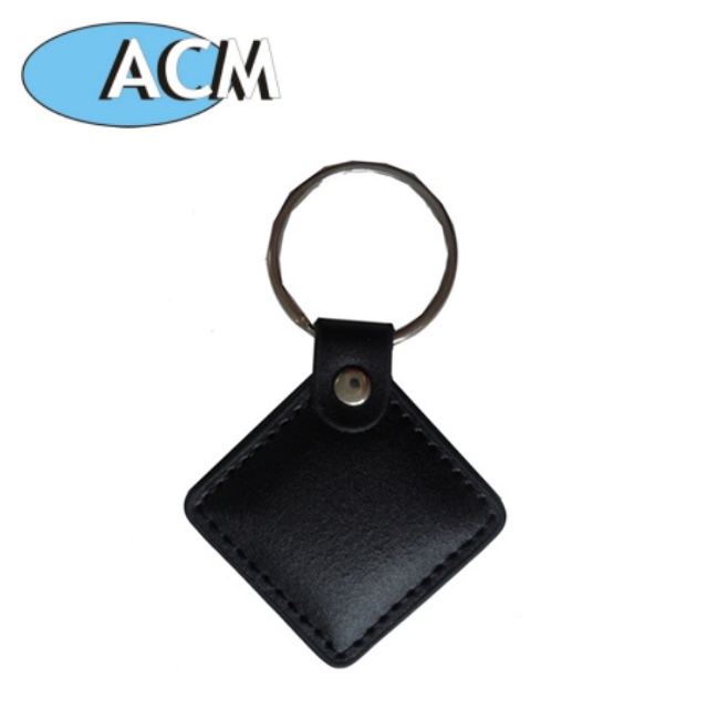 Manufactures  Blank Rfid 125khz ID Leather Key Fobs
