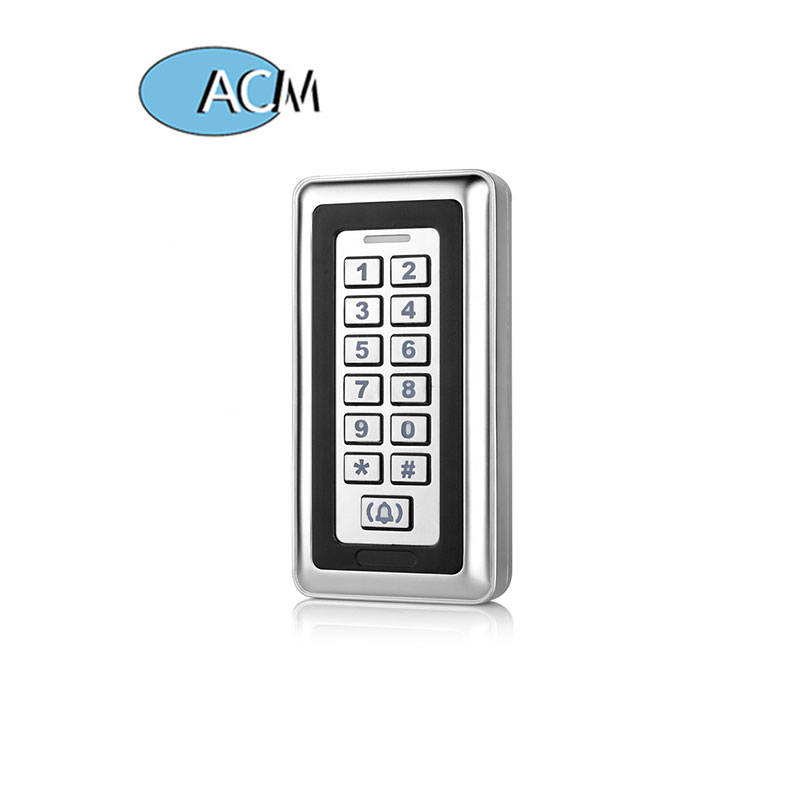 Clavier métallique IP68 Systèmes de contrôle de sécurité pour entrée de porte étanche Lecteur de clavier EM Carte EM Contrôle d'accès indépendant RFID