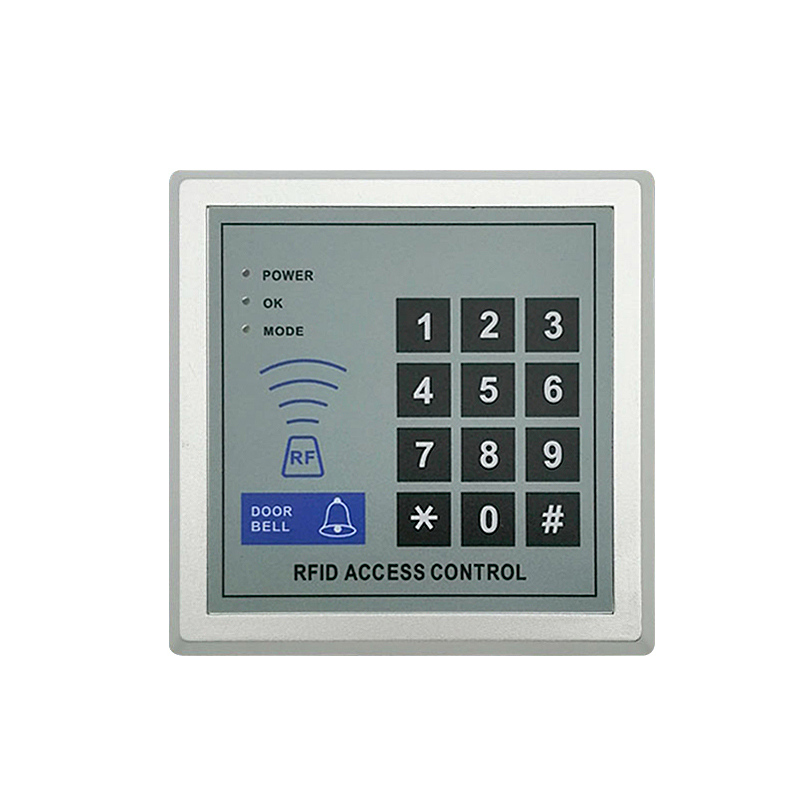 플라스틱 액세스 제어 키패드 독립형 액세스 컨트롤러 지원 RFID 카드 및 PIN 코드 지원