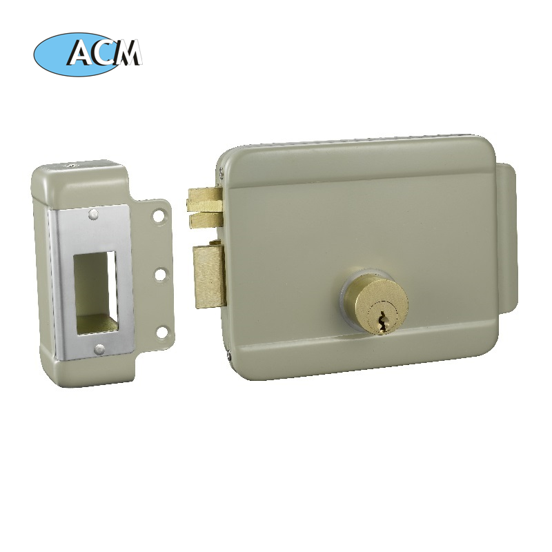 专业供应商12vdc气缸电动锁，带安全锁扣，用于门安全锁