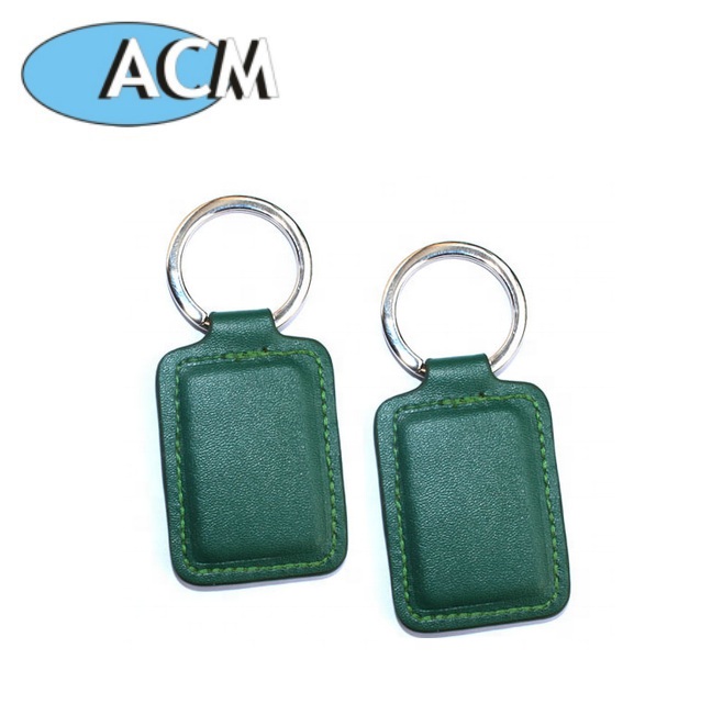 Etiqueta de controle de acesso de RFID couro keyfobs TK4100 125 Khz RFID