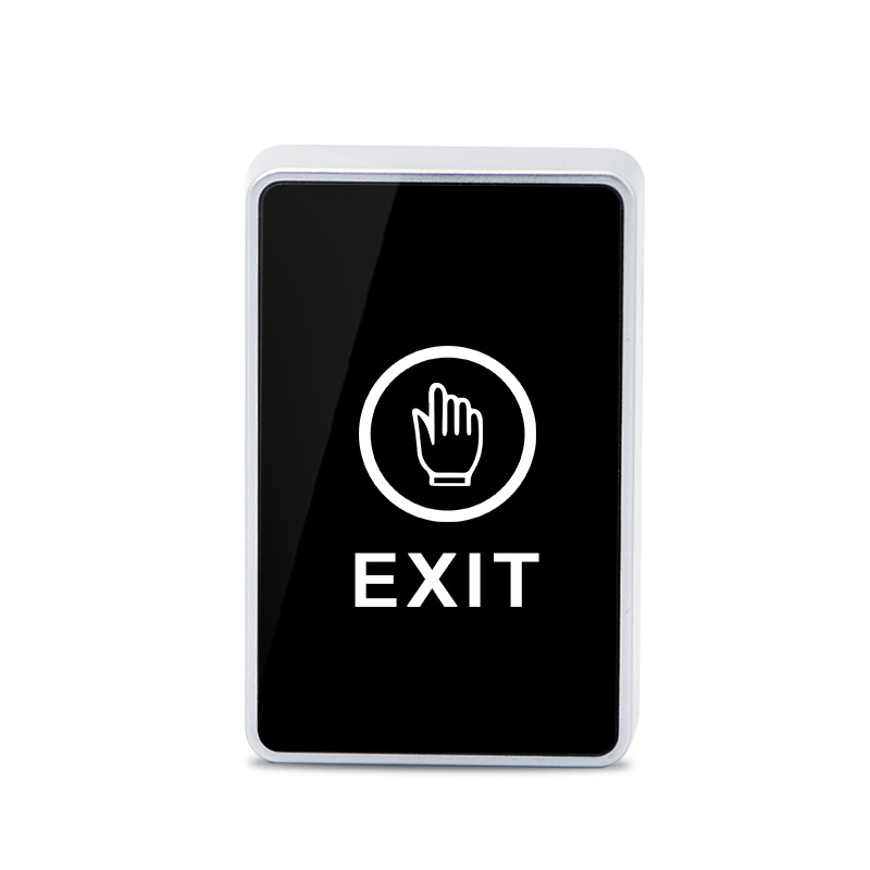TOUCH CONTACTOL LED a infrarossi a LED EXIT PULSANTE INTERRUTTORE TEMPERTED EXIT