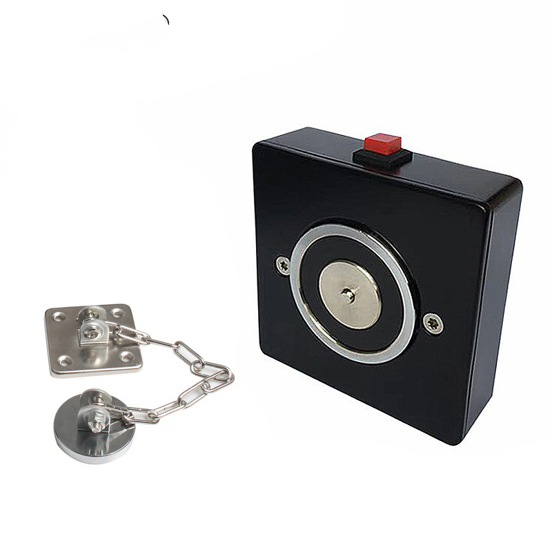 Стандартный электромагнитный дверной держатель для настенного монтажа для разблокировки аварийного выхода