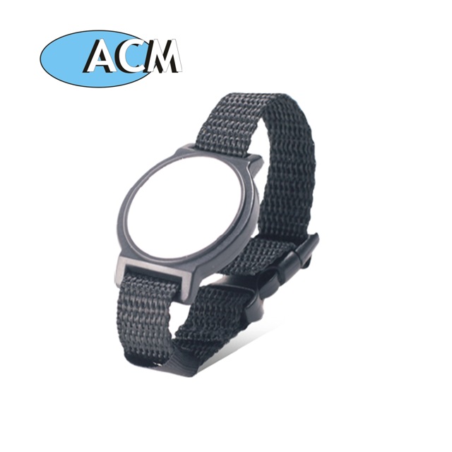 Bracelet en nylon coloré RFID de bracelet en gros de contrôle d'accès