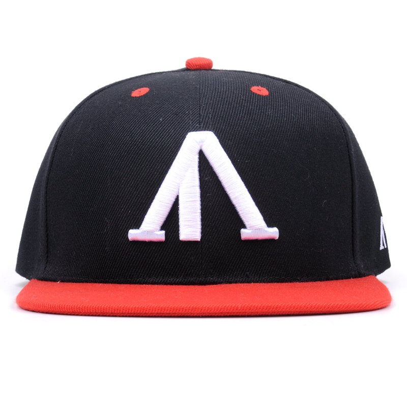 100% Acryl Fashion aangepaste snapback cap met borduurwerk