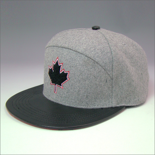 2013 καυτή πώληση έθιμο σχεδιασμό καπέλο με 5 πάνελ snapback
