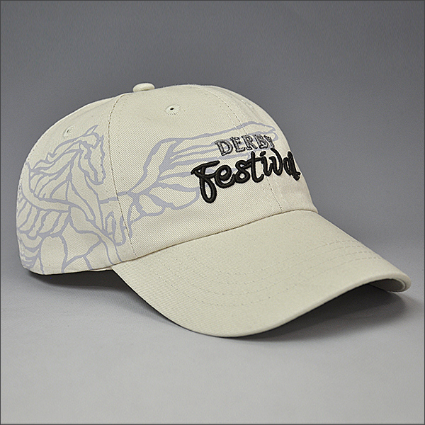 2014 vente chaude 3d broderie casquette de baseball et un chapeau