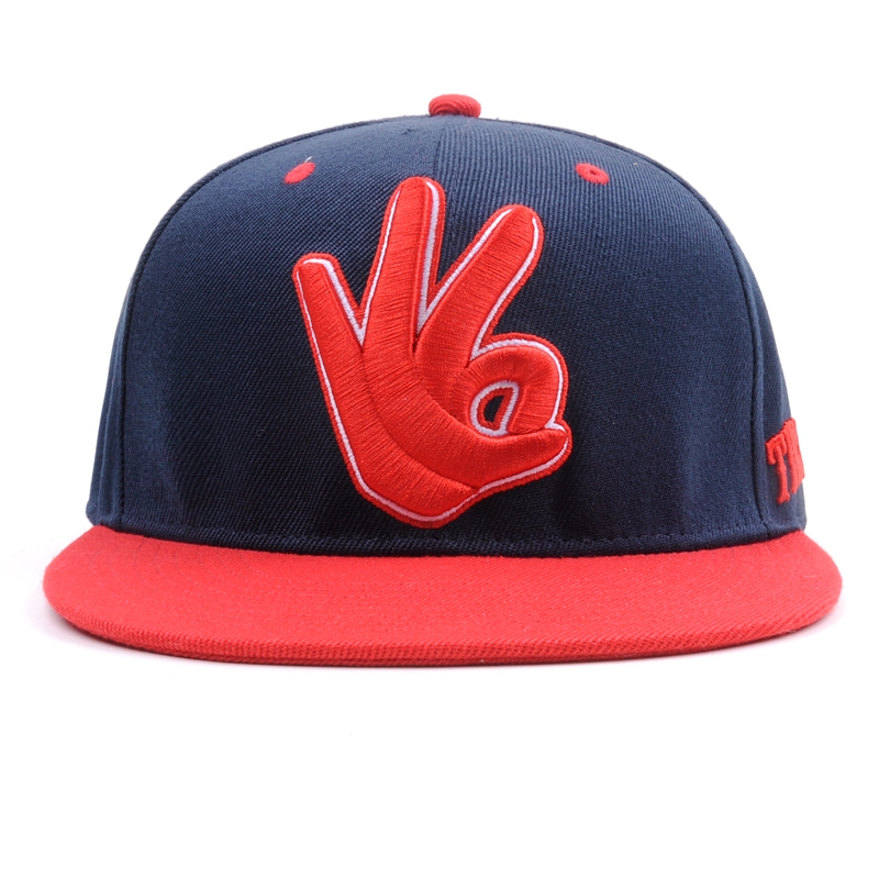 3D geborduurd logo baseball caps en hoeden heren katoen 6 panel terugschieten hoed sport cap