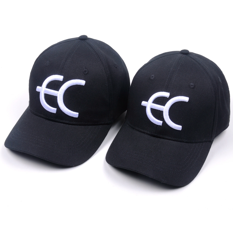 Gorras de béisbol bordado negro flexfit 3d hechas en china
