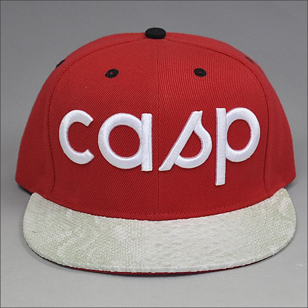 3D刺繍帽子カスタム、ヒップホップスナップバック帽子