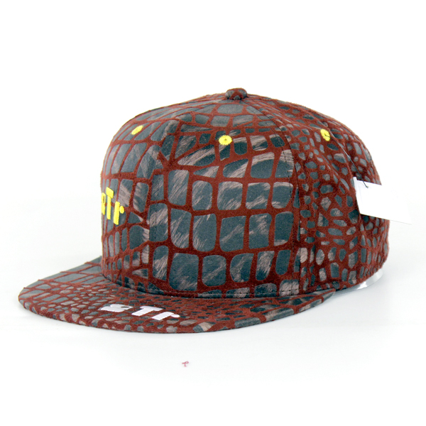3D刺繍レースのスナップバック帽子