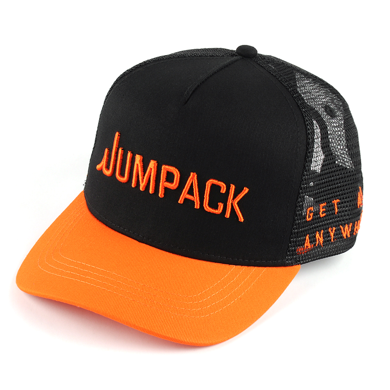 Cappelli di maglia dei cappucci del camionista di colore del ricamo 3d due