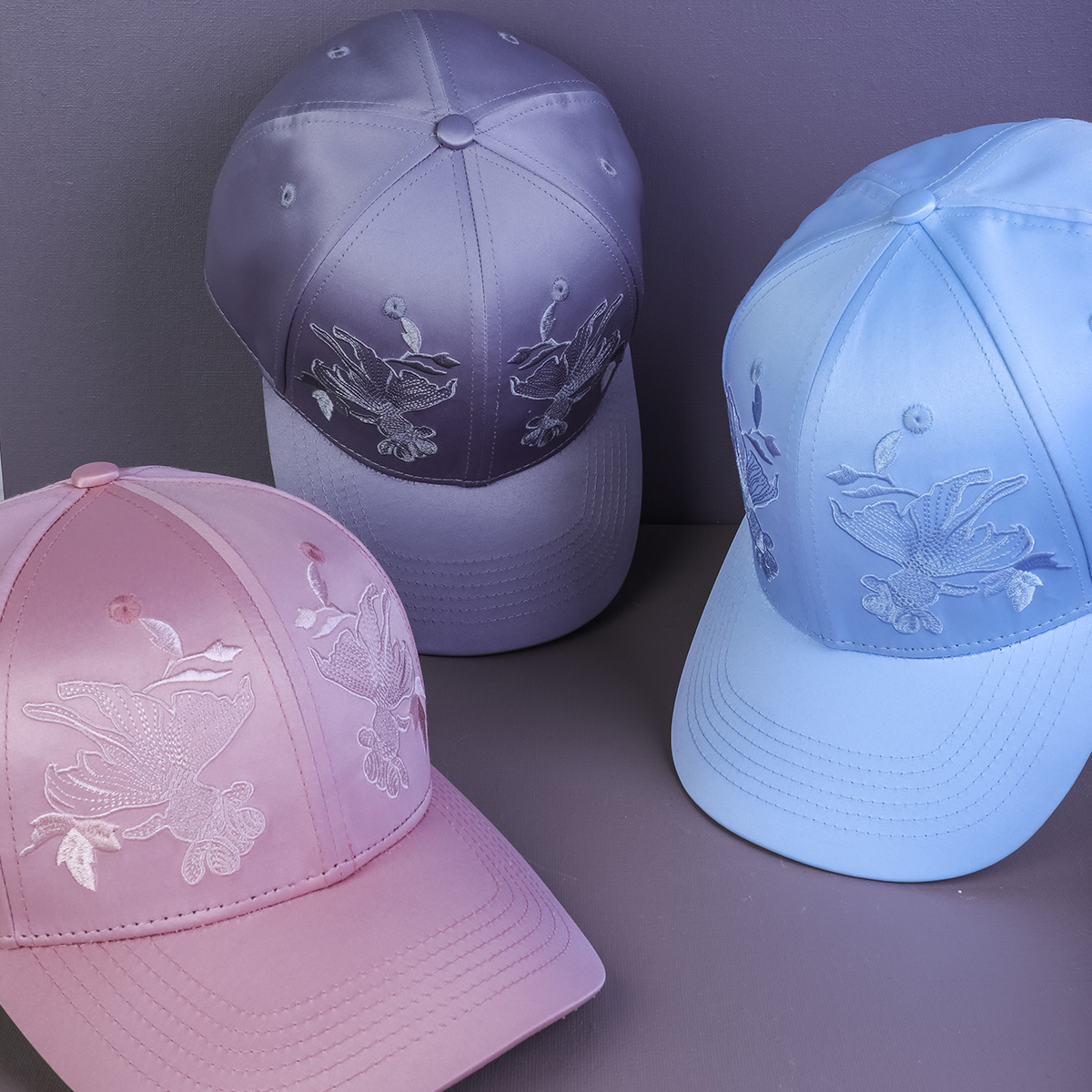 6 painéis plana bordados design chapéus de beisebol aungcrown