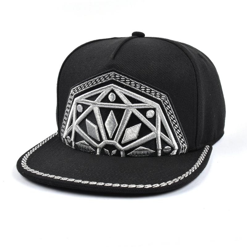 Personalizado de alta qualidade levantada 3D bordado snapback chapéu