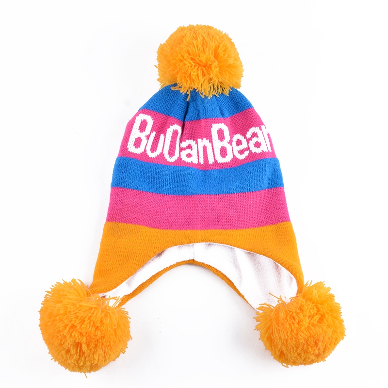 Heißer verkauf niedlichen baby kinder säuglings winter warme mütze cap
