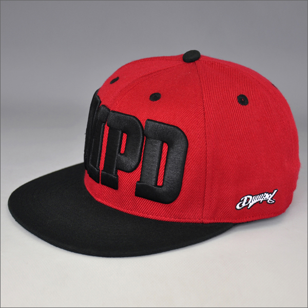 Nuovo stile 3D a basso costo cappello logo snapback