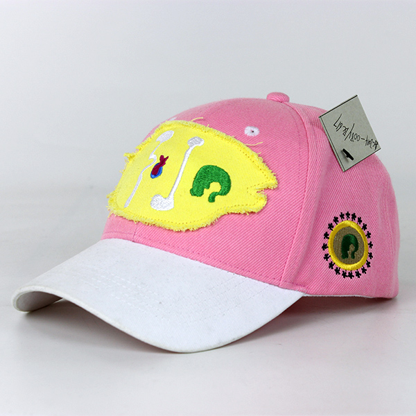 Δημοφιλές καπέλο του μπέιζμπολ με απλικέ κέντημα λογότυπου