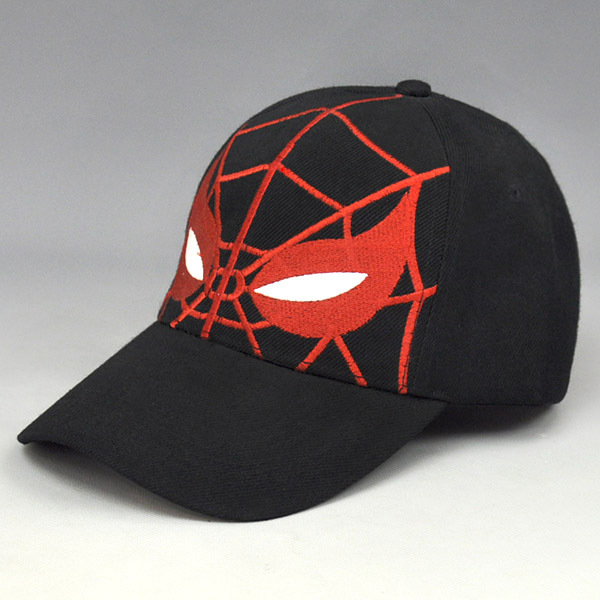 スパイダーマンの野球帽