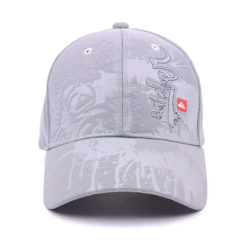 قبعة بيسبول مع جيب سحاب ، تصميم التطريز قبعة بيسبول