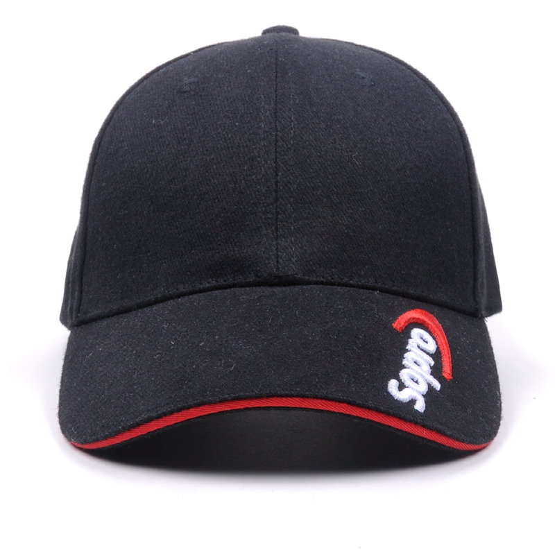 أسود قابل للتعديل قبعة بيسبول أزياء الرجال تاجر الجملة