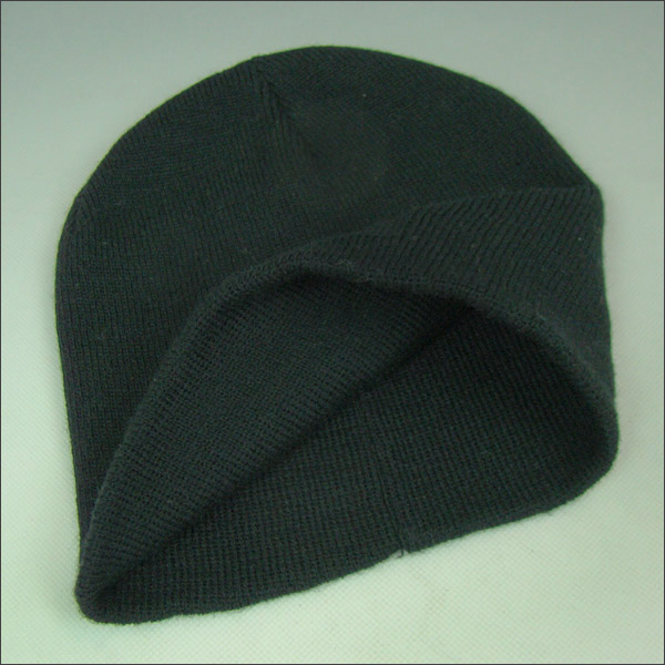 sombrero negro de la gorrita tejida en venta, casquillo de 6 paneles SnapBack en venta