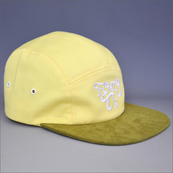 sombreros del snapback del camo en blanco China, compañía del sombrero de 5 paneles personalizados