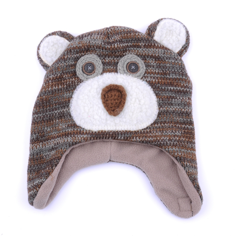 china animal beanie hat knitting pattern supplier