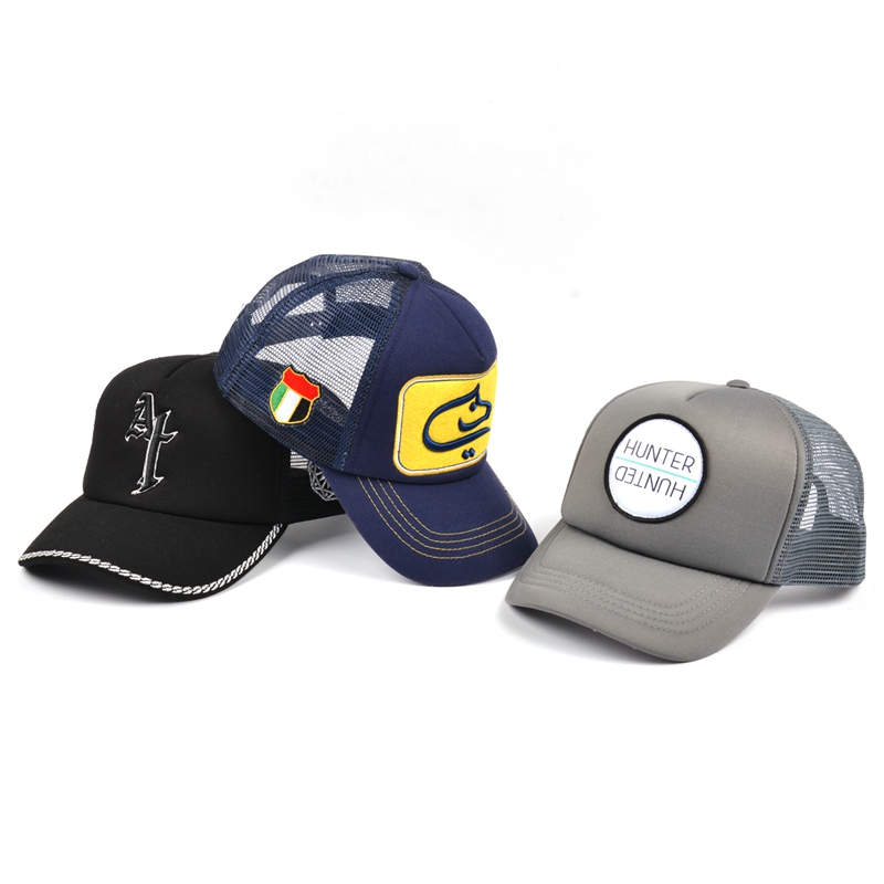 crea il tuo cappello da baseball trucker con logo patch