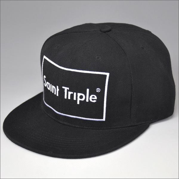 bordado personalizado 3d snapback factura plana sombreros